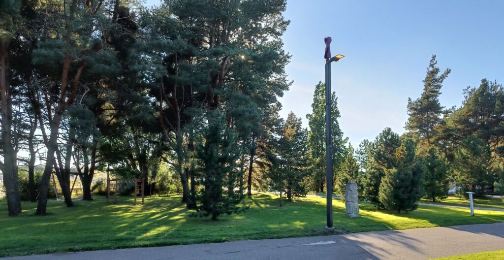 Solintel installation in the Pärnu beach district